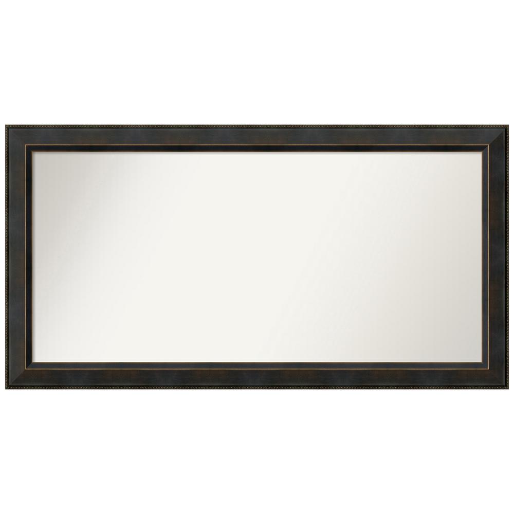 Amanti Art Choose your Custom Size 46.38 in. x 24.38 in. Signore Bronze Wood Decorative Wall Mirror was $416.46 now $244.87 (41.0% off)