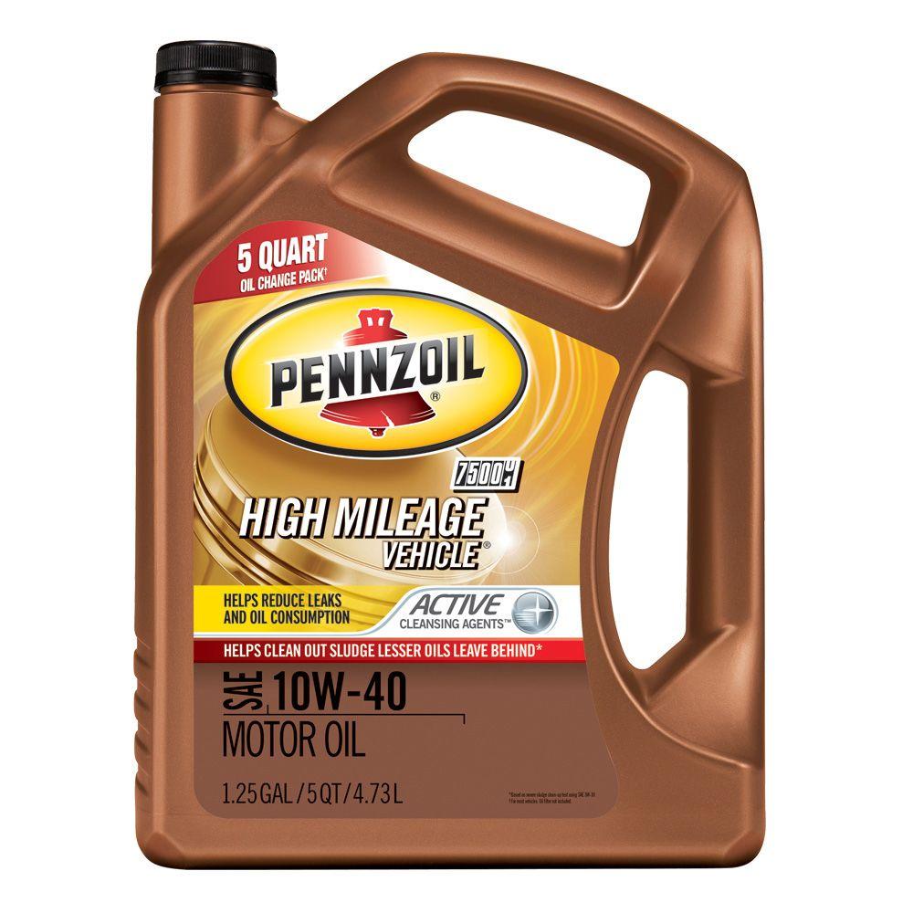 Pennzoil 5W30 Conventional Motor Oil 1 Qt.550022800 The Home Depot