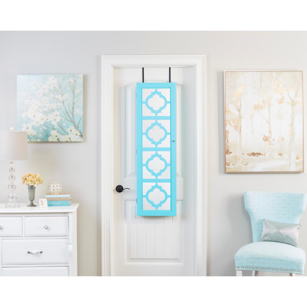 Home Decorators Collection Provence Wall Mount Jewelry Armoire with