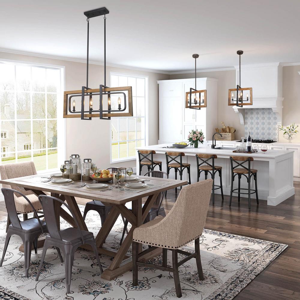 modern farmhouse dining lighting