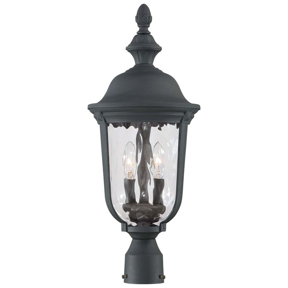 The Great Outdoors By Minka Lavery Ardmore 2 Light Black Outdoor The Great Outdoors By Minka Lavery Ardmore 2 Light Black Outdoor Post Mount