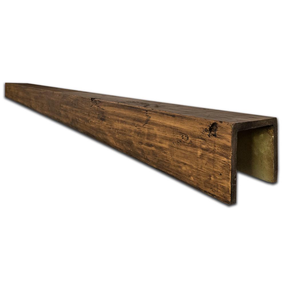 Nextstone 6 In X 6 In X 8 Ft Peruvian Walnut Knotty Pine Faux