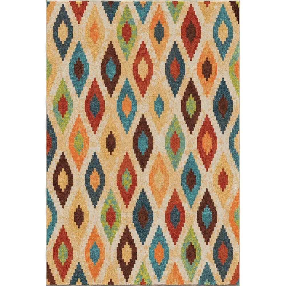Orian Rugs Aspect Twists Multi Bright Colors 8 Ft X 11 Indoor Aspect Twists Multi Bright Colors 8 Ft X 11 Indoor Area Rug