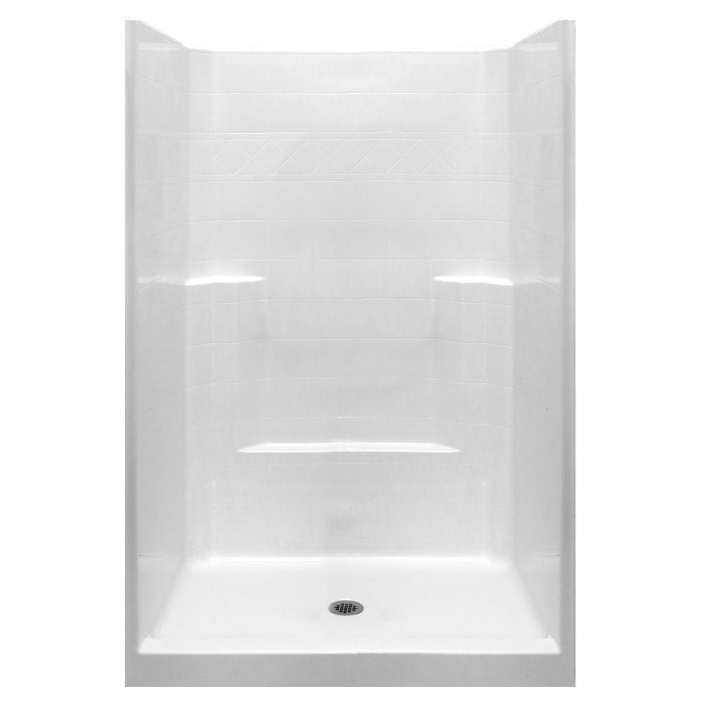 1 piece shower stall