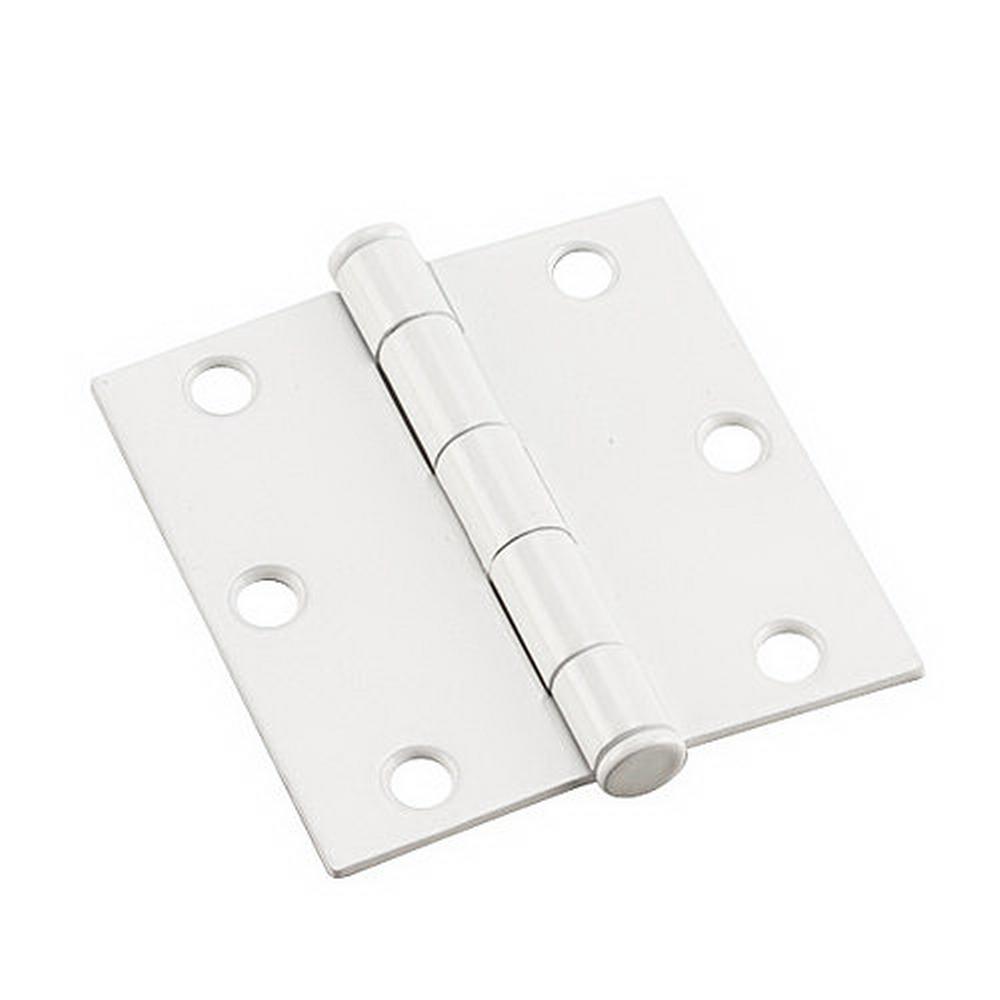 White Hinges Hardware The Home Depot