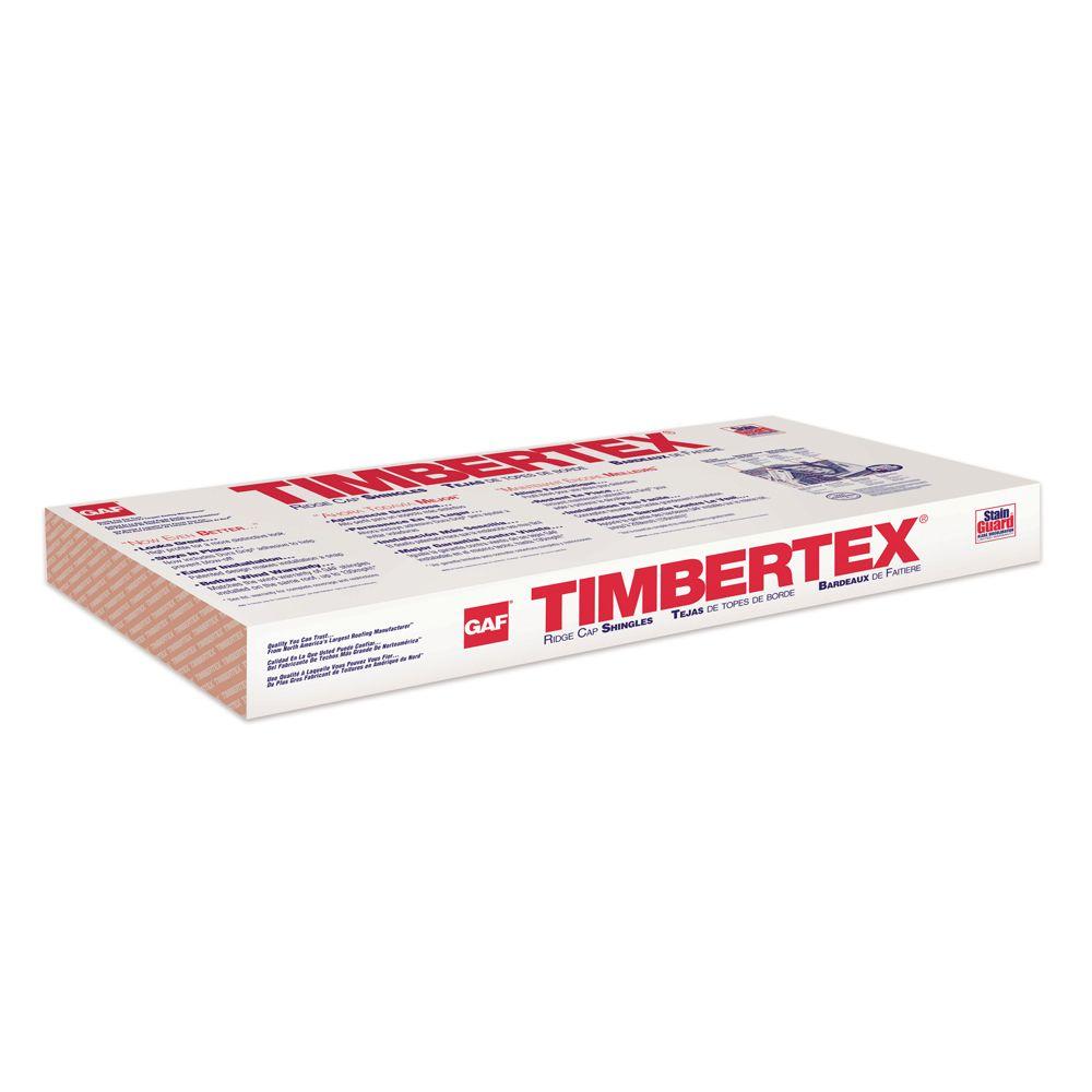 Gaf Timbertex Charcoal Double Layer Hip And Ridge Cap Roofing Shingles 20 Lin Ft Per Bundle 30 Pieces 0840180 The Home Depot