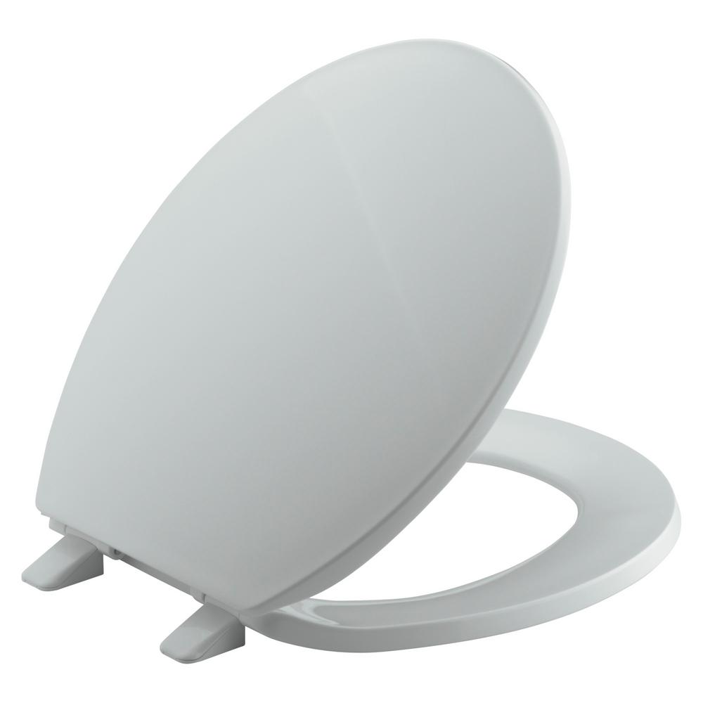 BEMIS Lift-Off Round Closed Front Toilet Seat in Ice Gray-500EC ... BEMIS Lift-Off Round Closed Front Toilet Seat in Ice Gray-500EC ...