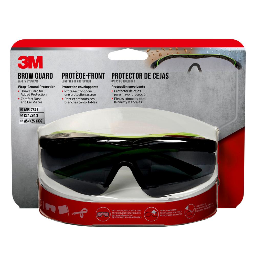 3M Sports Inspired Design Grey Frame with Tinted AntiFog Lenses