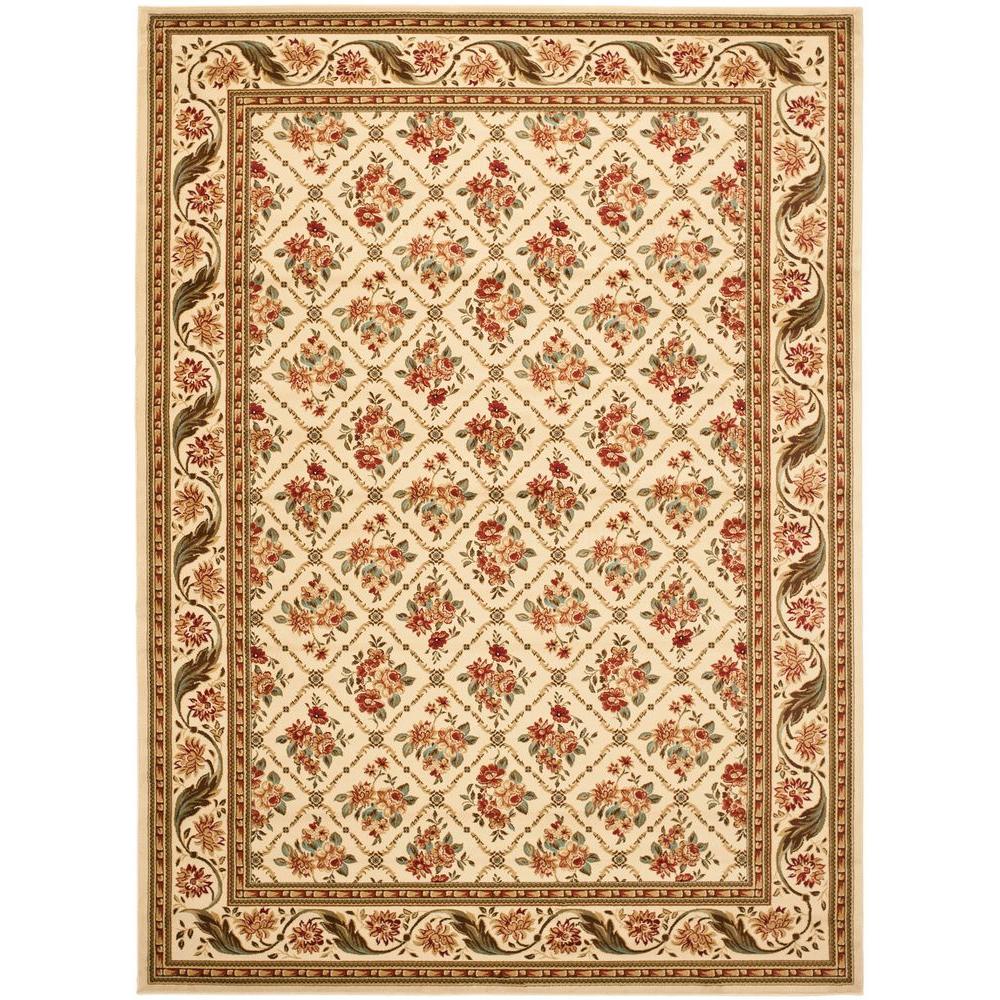 Safavieh Lyndhurst Ivory 9 Ft X 12 Area Rug Lnh556 1212 The Safavieh Lyndhurst Ivory 9 Ft X 12 Area Rug