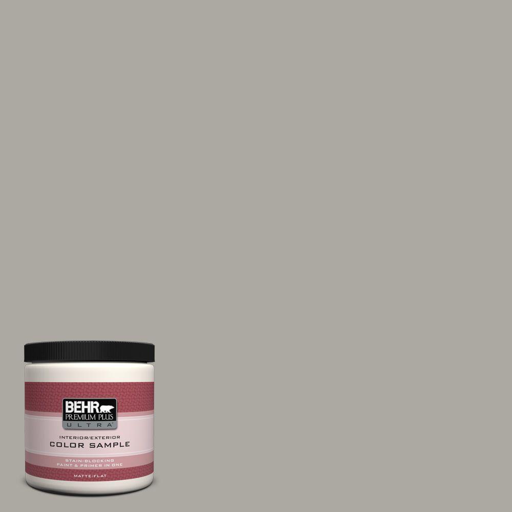 Behr Premium Plus Ultra 8 Oz Ppu24 10 Downtown Gray Matte Interior Ppu24 10 Downtown Gray Matte Interior