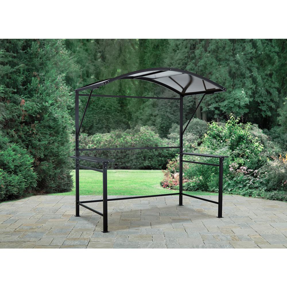 Grill Gazebos Sheds Garages Outdoor Storage The Home Depot Hard Top Grill Gazebo