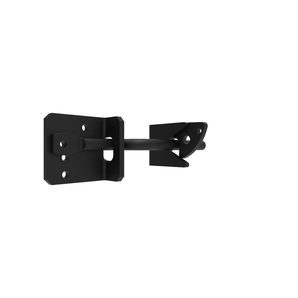 Boerboel HeavyDuty Black Floating Bar Gravity Latch73014709 The