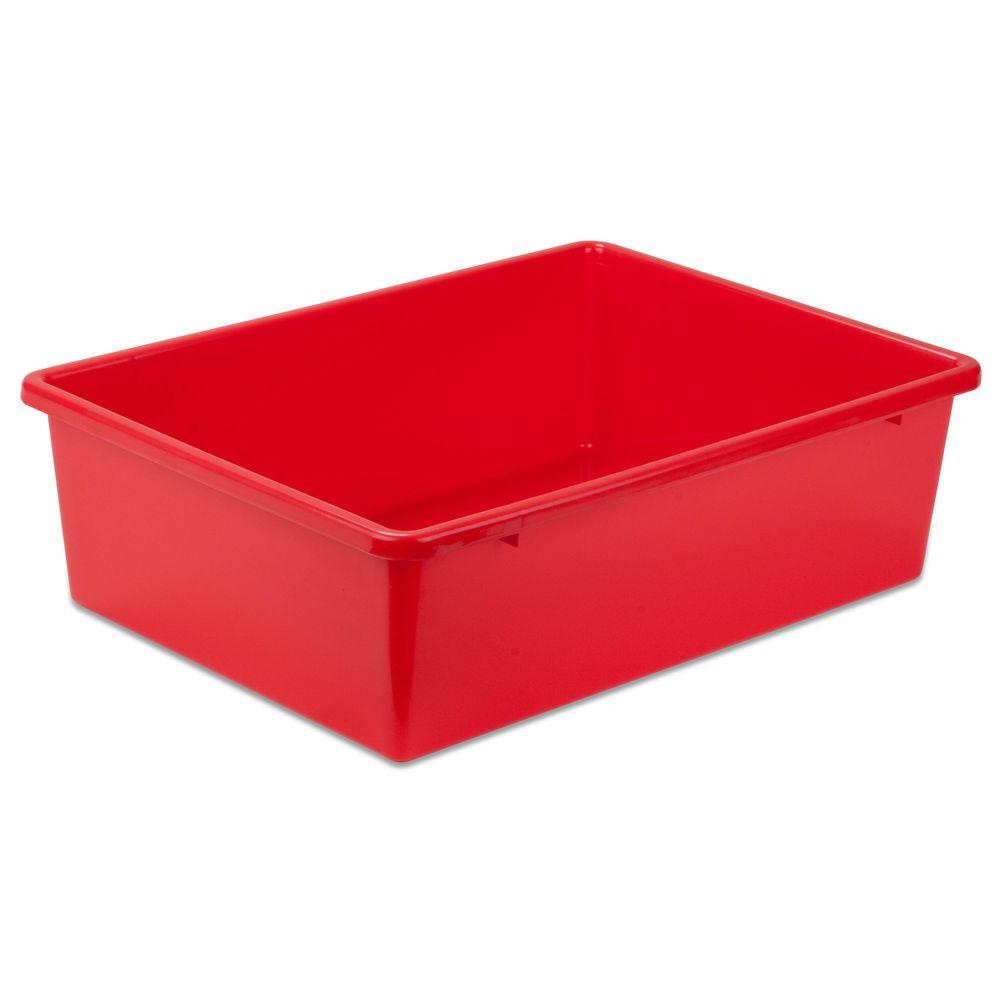 Honey-Can-Do 16.25 In. X 5 In. Red Storage Cube-PRT-SRT1602-Lgred - The ...