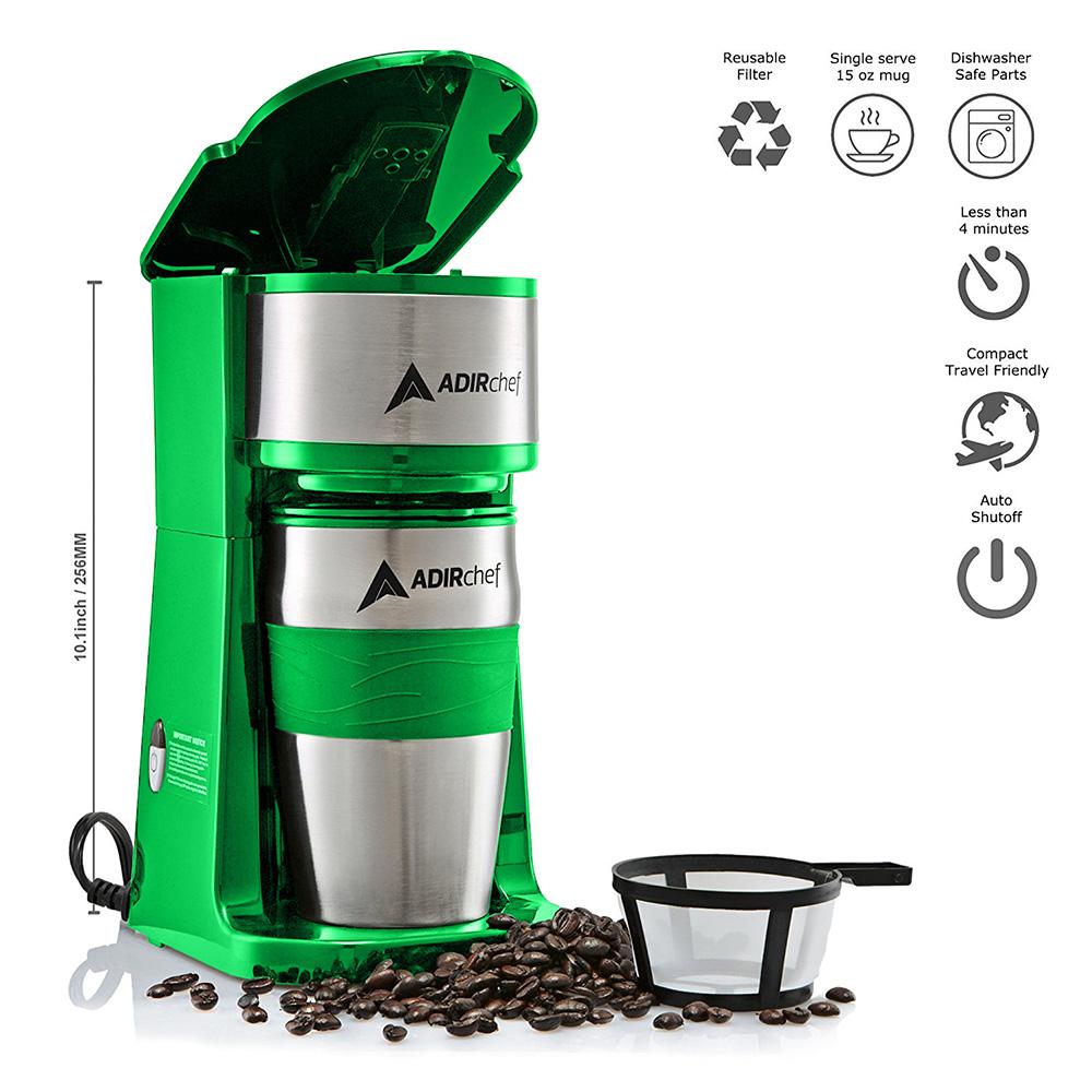 Coffee and Volleyball Served Hot Travel Mug