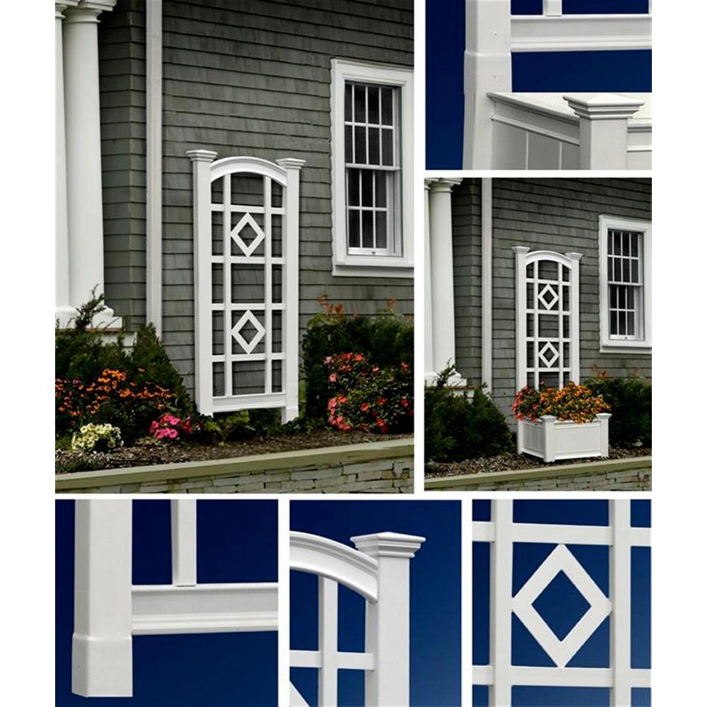 New england arbors classic vinyl trellis