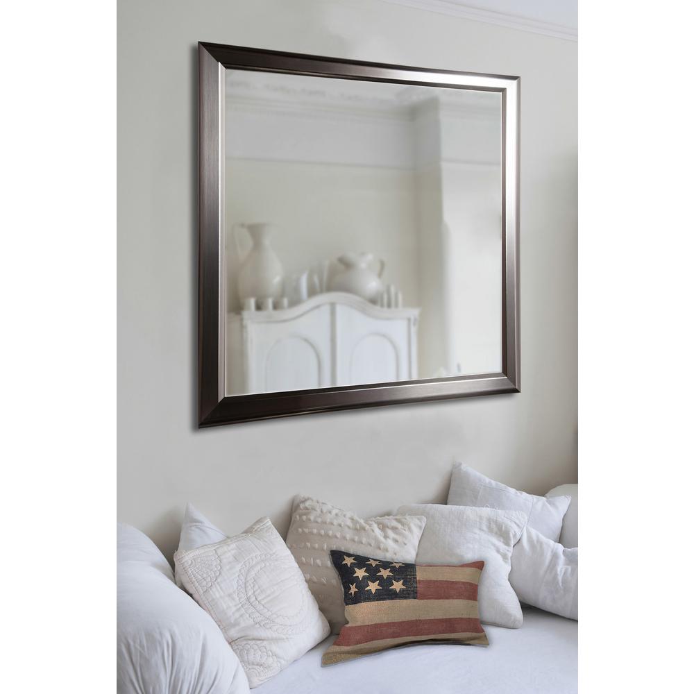 20 In X 24 Ava Sleek Silver Non Beveled Decorative Wall Mirror 20 In X 24 Ava Sleek Silver Non Beveled Decorative Wall Mirror