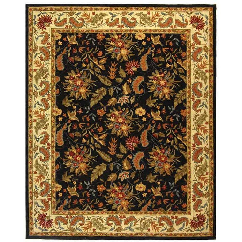 Safavieh Chelsea Black 8 Ft. X 10 Ft. Area Rug-HK141B-8 - The Home Depot