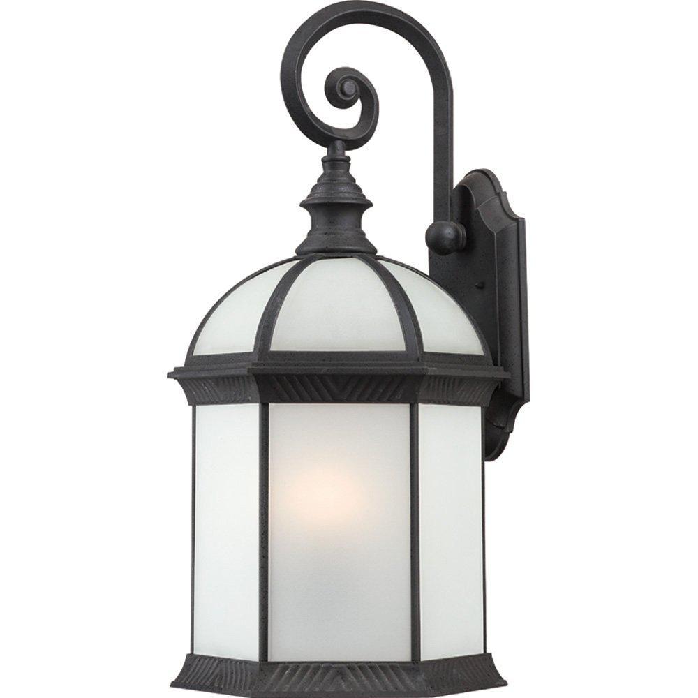 Filament Design 1Light Textured Black Outdoor Wall Mount LanternHD