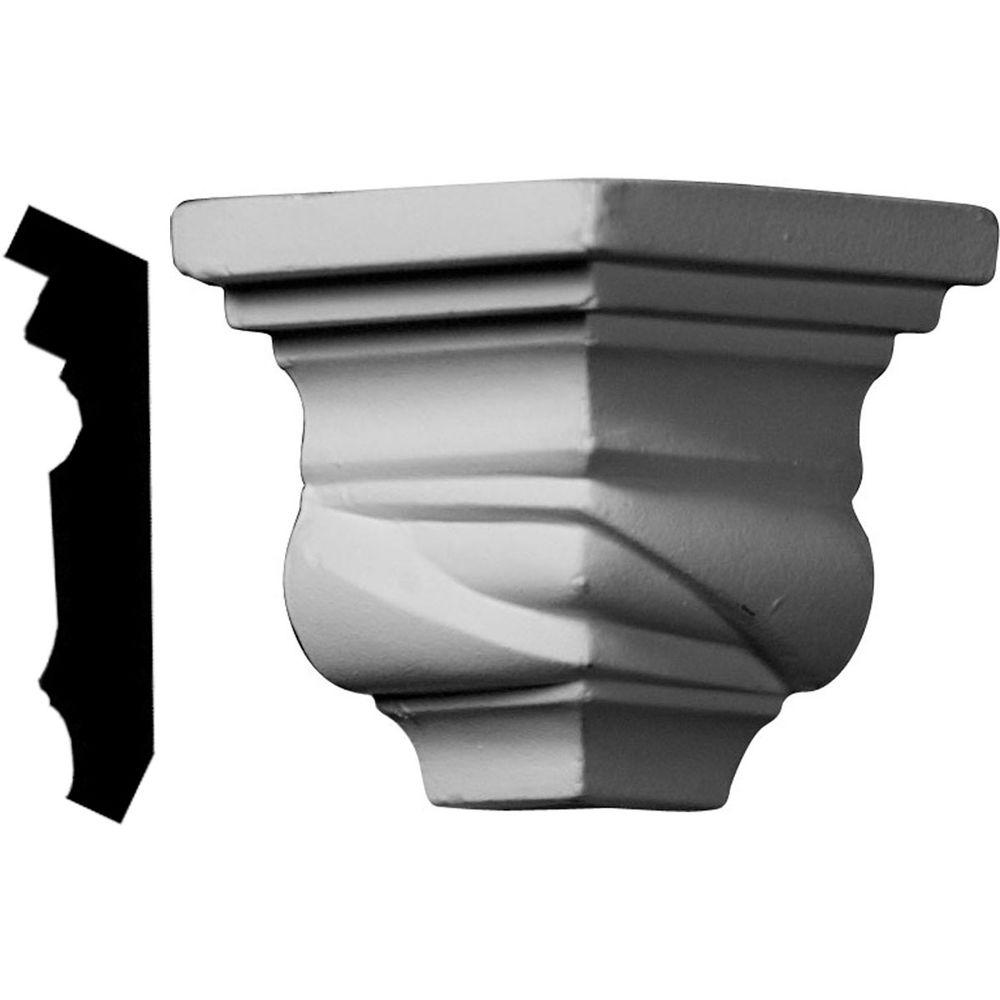 Ekena Millwork MIC02X02EG 2.12 In. P X 2.12 In. H Inside Corner For