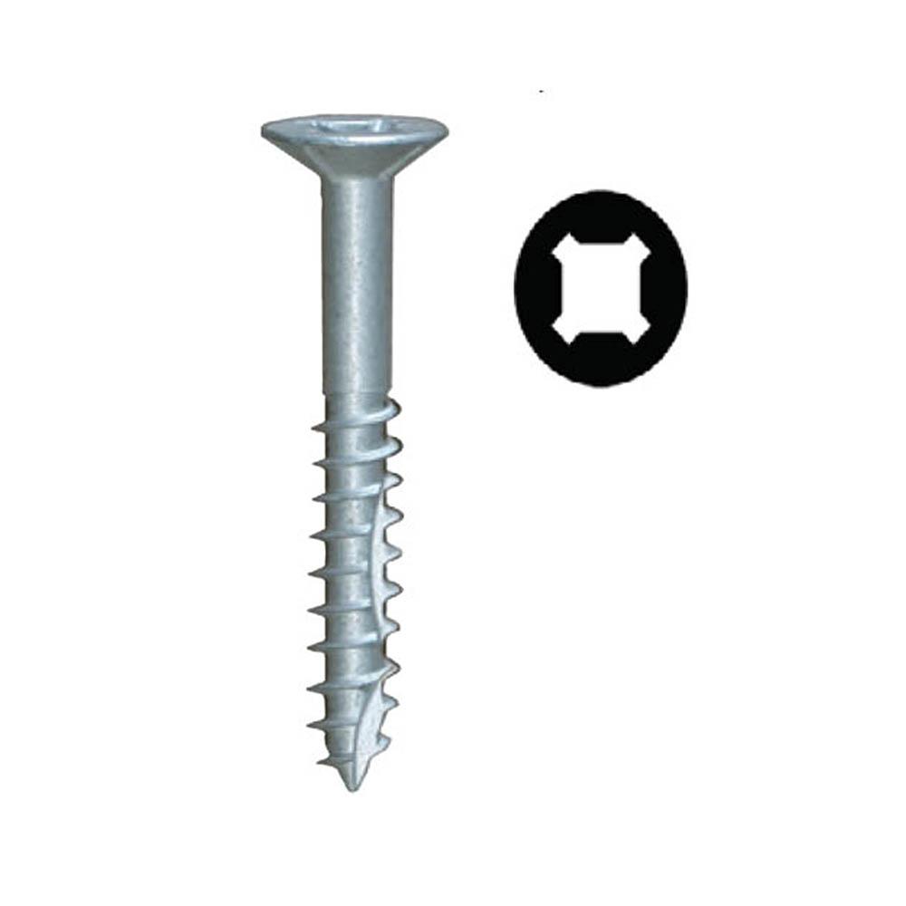 10 x 2-1//2/" or 3/" Combo 1,000 White or Zinc 1//2/" Washer Head Screws Auger