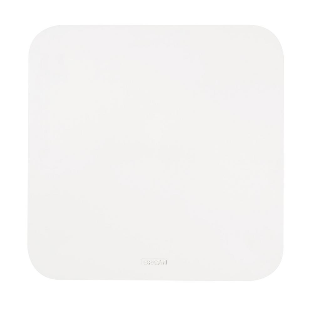 Broan Nutone Universal Cleancover Bathroom Exhaust Fan Upgrade Grille Cover Fg701s The Home Depot