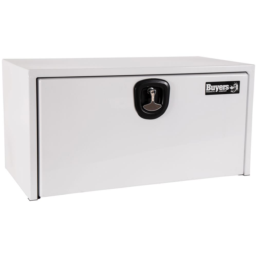 Buyers Products Company 24 White Carbon Steel Underbody Truck Tool Box1732400 The Home Depot