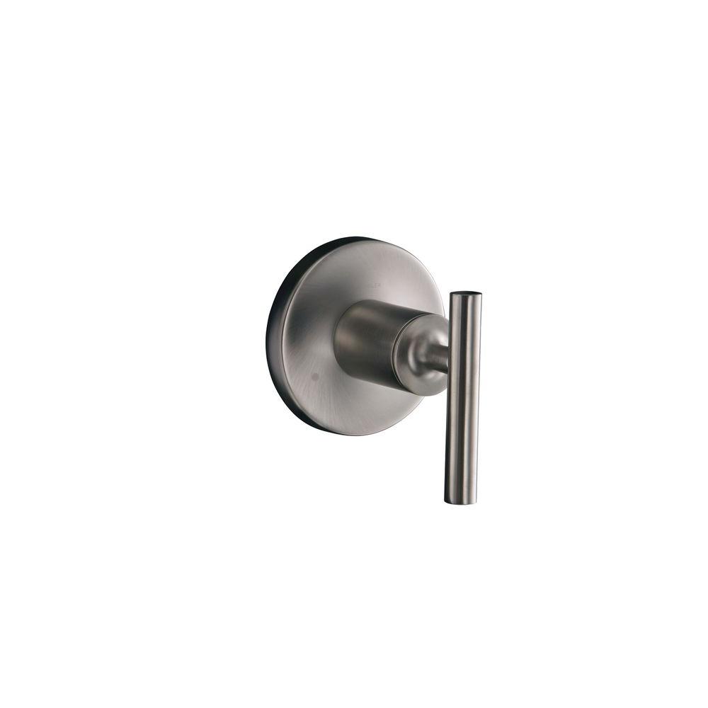 Kohler Purist 1 Handle Transfer Valve Trim Kit In Vibrant Brushed Nickel Valve Not Included K T14491 4 Bn The Home Depot