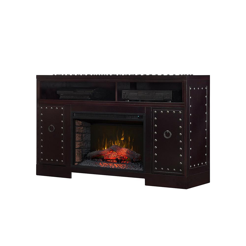 Muskoka Sinclair 60 in. Bluetooth Media Electric Fireplace TV Stand in Aged Cherry2591848KIT