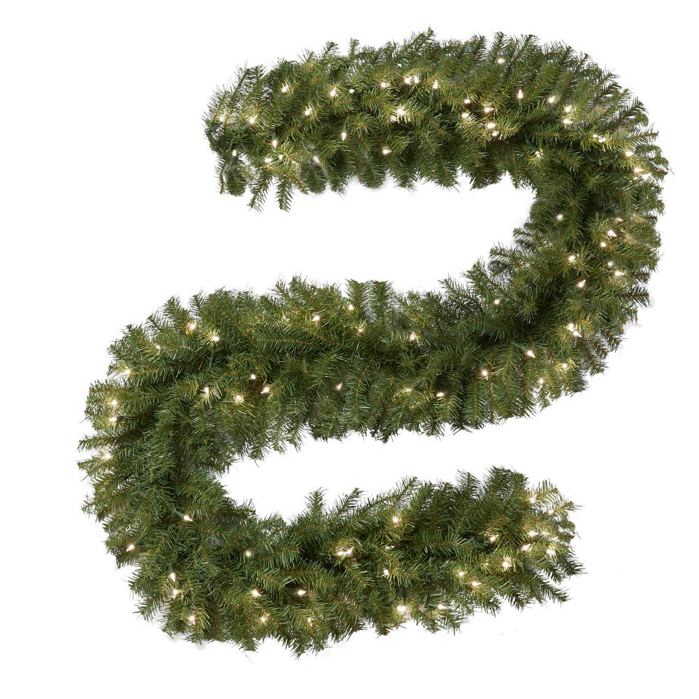 Home Accents Holiday 18 ft. Kingston PreLit Artificial Christmas