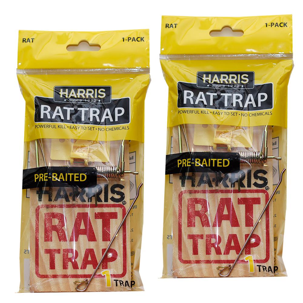 Harris Rat Snap Trap (2Pack)WRT12PK The Home Depot