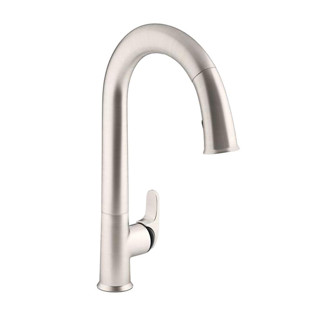 KOHLER Sensate AC Powered Touchless Single Handle Pull Down