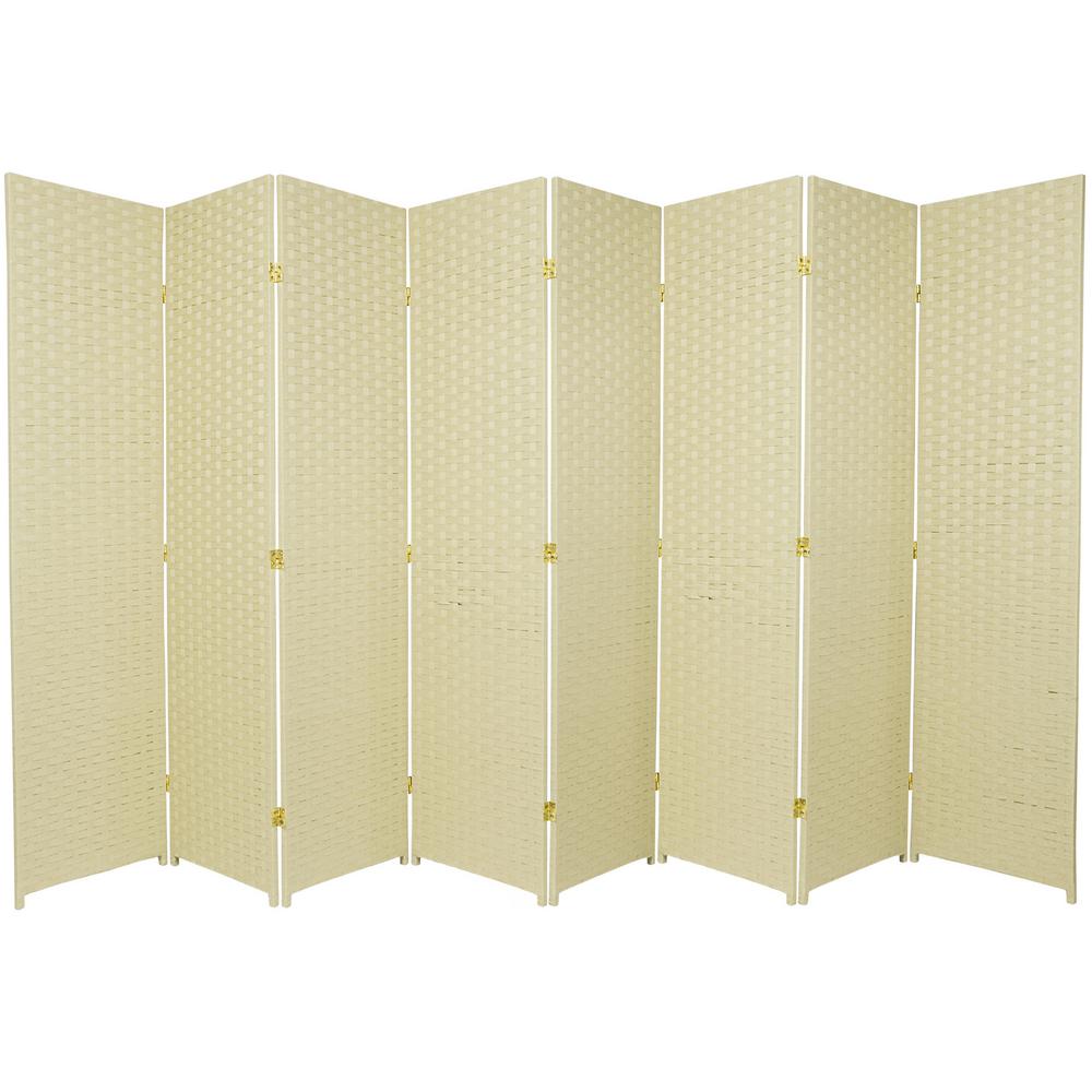 6 Ft Cream 8 Panel Room Divider Ssfiber 8p Crm The Home Depot Cream 8 Panel Room Divider Ssfiber 8p Crm The Home Depot