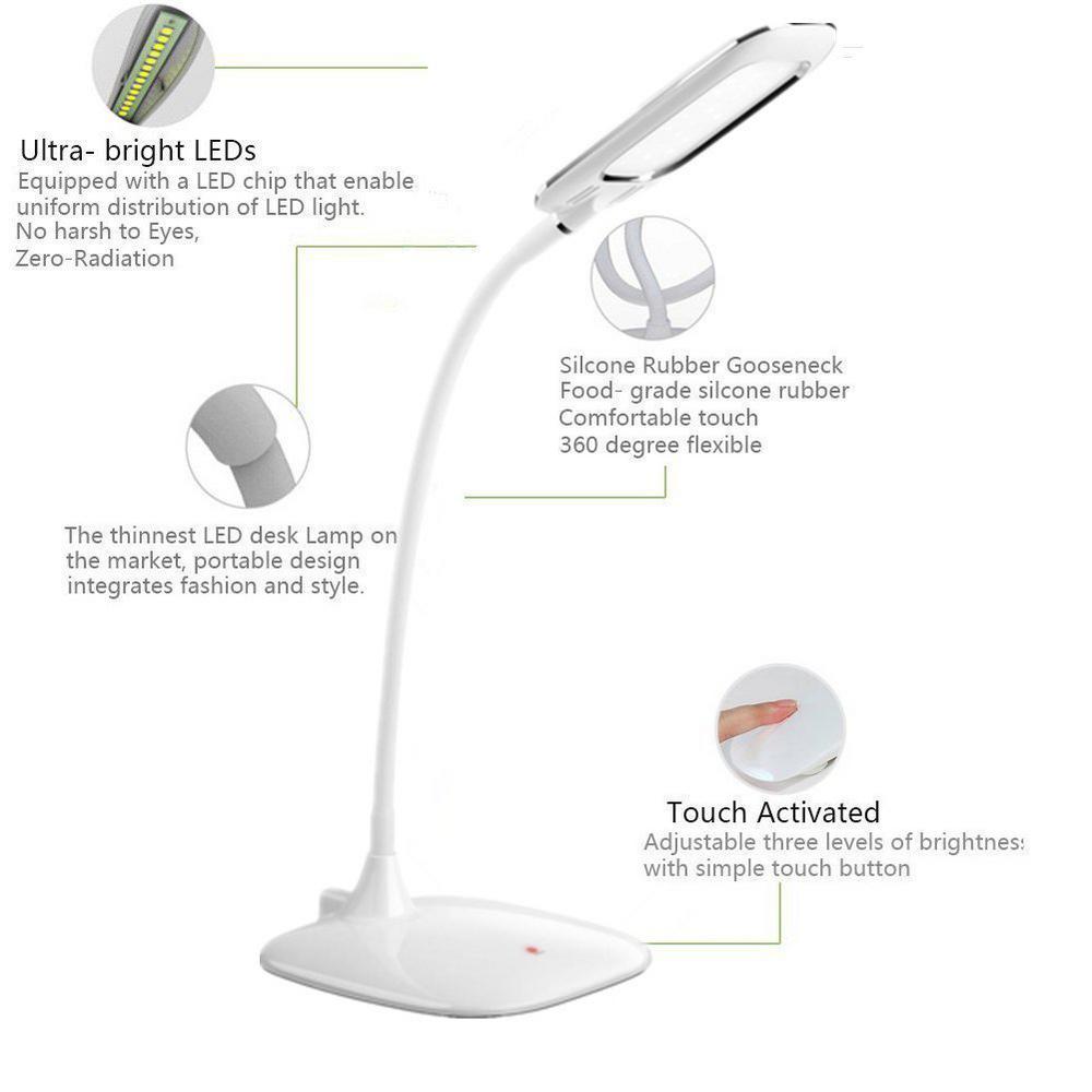 touch activated desk lamp