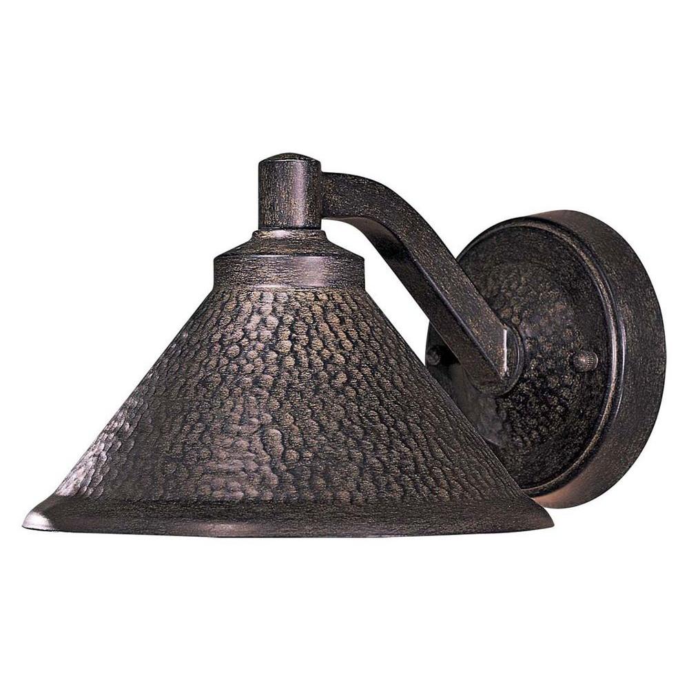 Rustic Dark Sky Outdoor Wall Mounted Lighting Kirkham 1 Light Bronze Outdoor Wall Mount Lantern