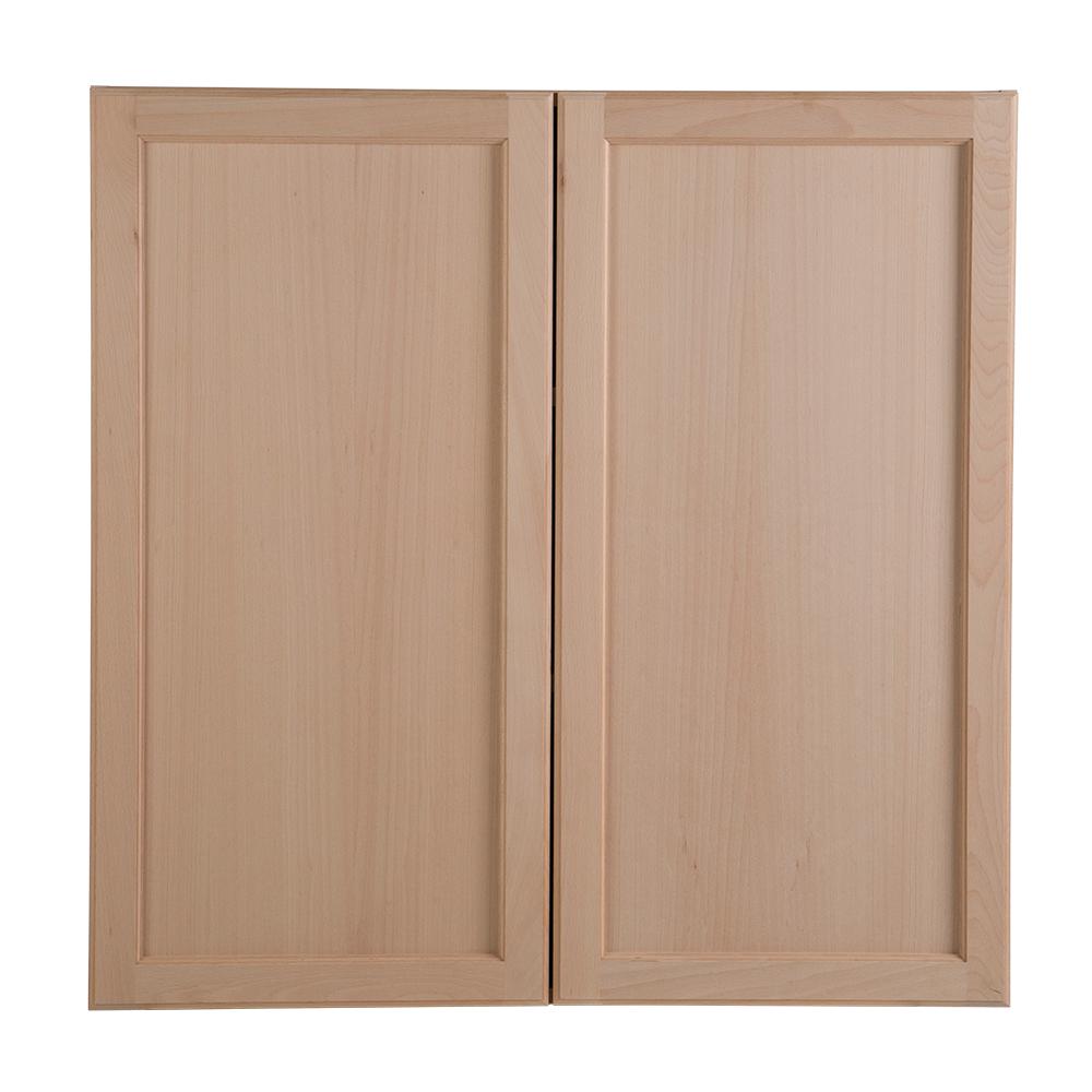 Easthaven Shaker Assembled 36x36x12 In Frameless Wall Cabinet In