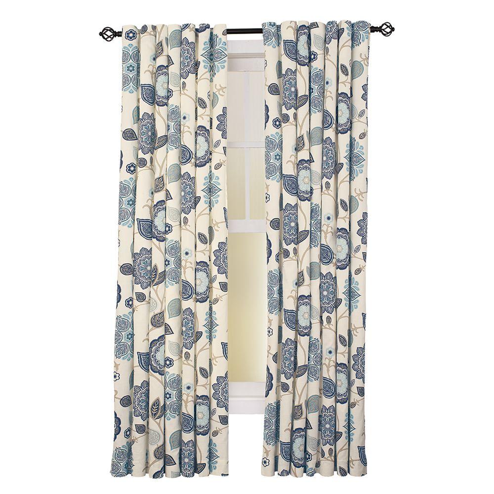 Home Decorators Collection 54 In W X 84 In L Floral Cottage