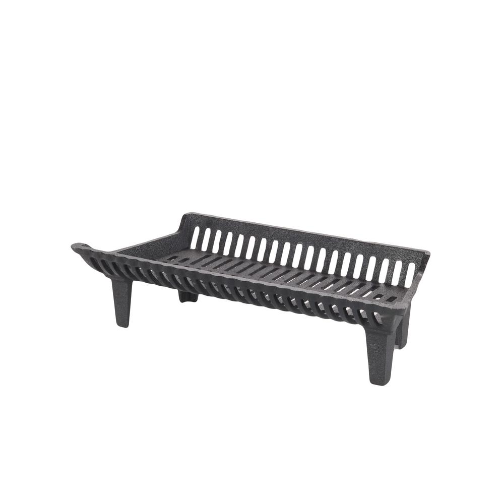 Liberty Foundry 27 in. Cast Iron Heavy-Duty Fireplace Grate with 4 in. Clearance