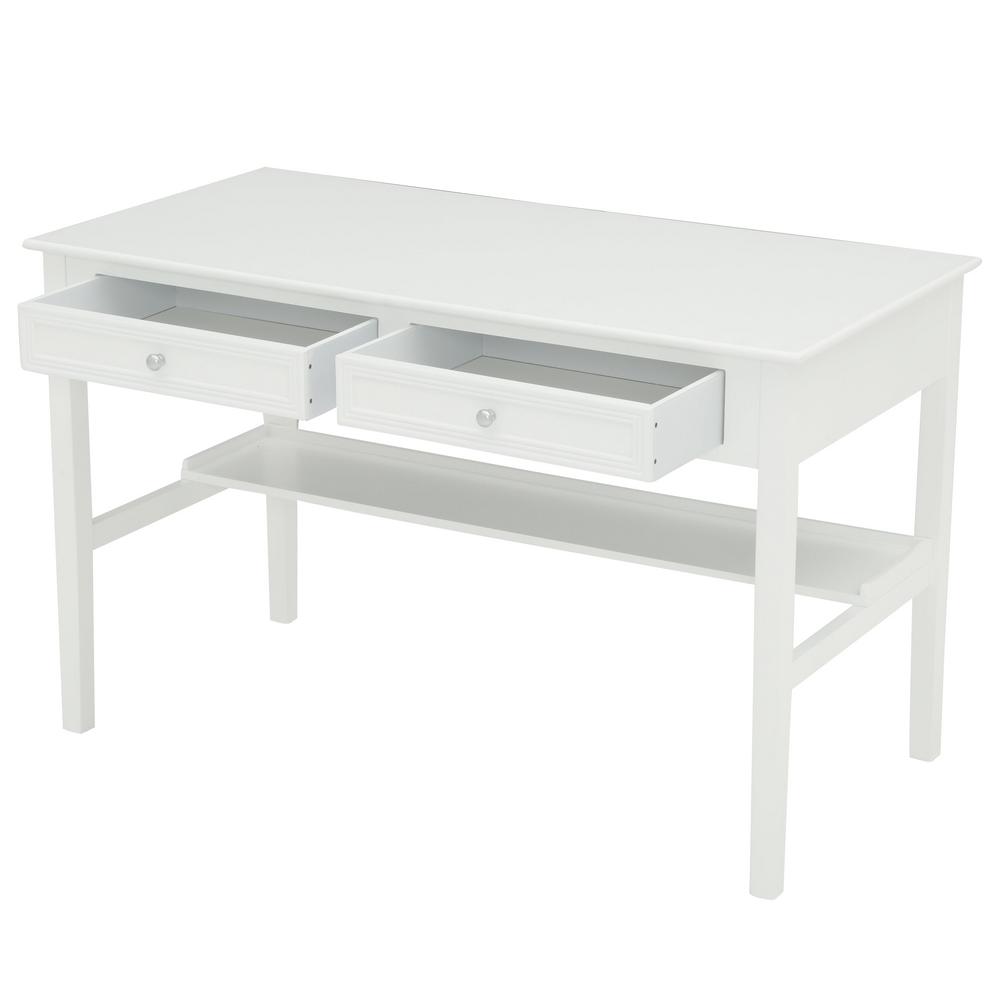 Home Decorators Collection Oxford White Computer Desk 30 In H X