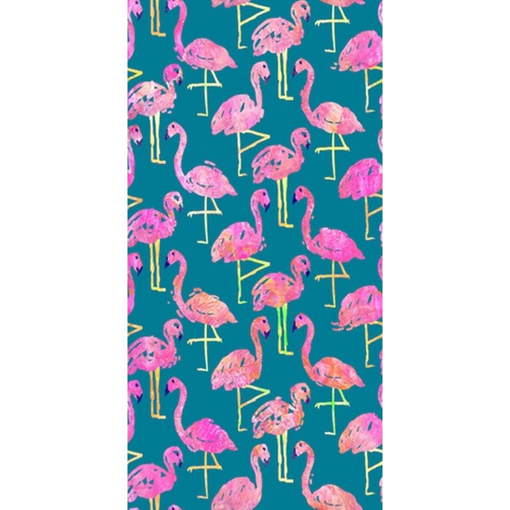 Cgsignlab Flamingos By Circle Art Group Removable Wallpaper Panel Product Pattern Type