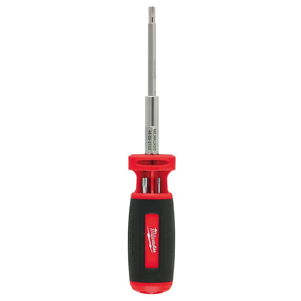 Milwaukee 10in1 Torx Key Screwdriver Set48222103 The Home Depot
