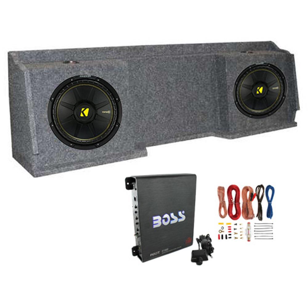 2 12 inch subwoofer truck box