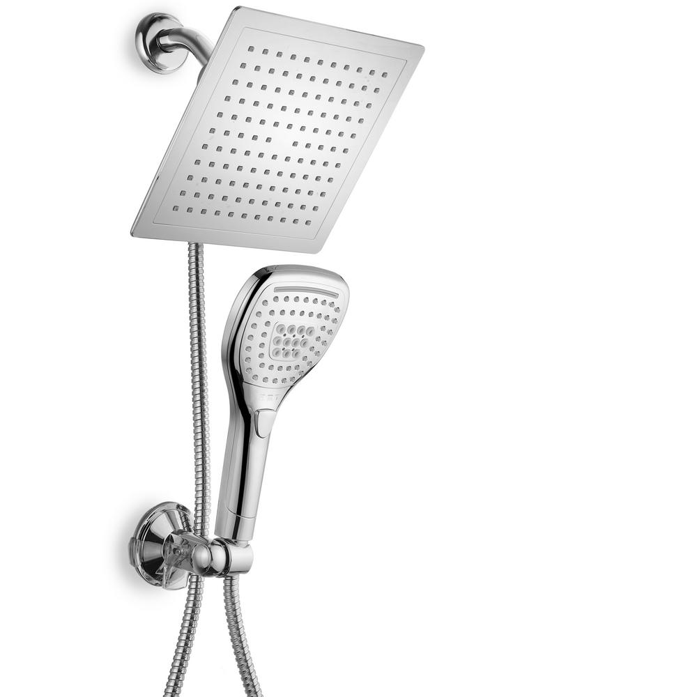 Dream Spa 5 spray 9 in. Dual Shower Head and Handheld Shower Head 