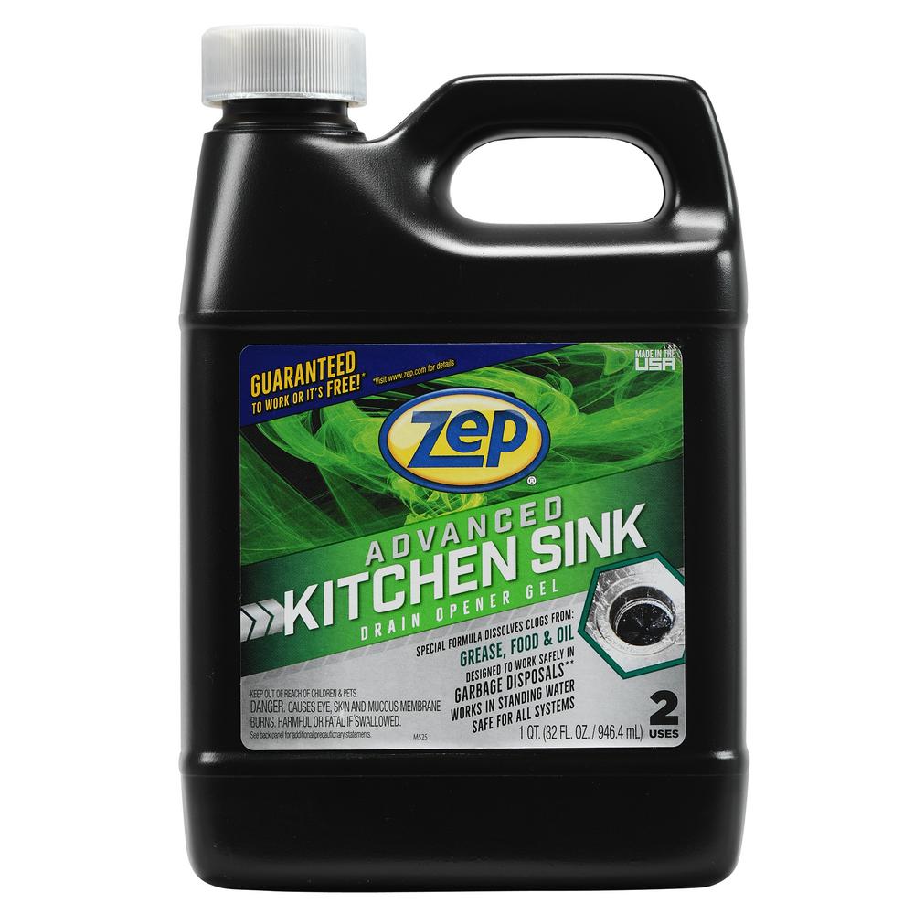 Zep 32 Oz Advanced Kitchen Sink Drain Opener