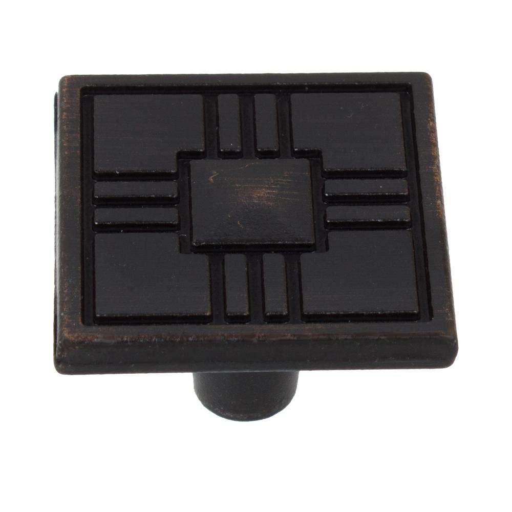 5743-S-ORB-1 GlideRite 1-1//2/" Thin Square Cabinet Knob Oil Rubbed Bronze