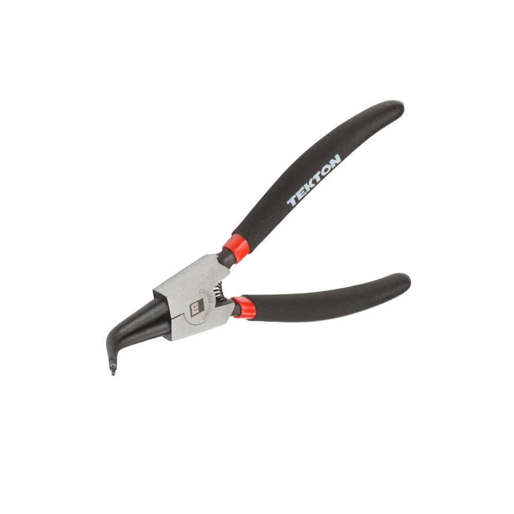 TEKTON 7 in. Bent Tip Snap Ring Pliers (External)3572 The Home Depot
