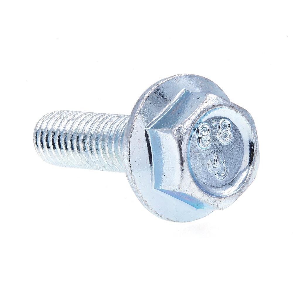Class 8.8 Metric M10-1.50 X 20MM Prime-Line 9089582 Flange Bolts Zinc Plated Steel 10-Pack