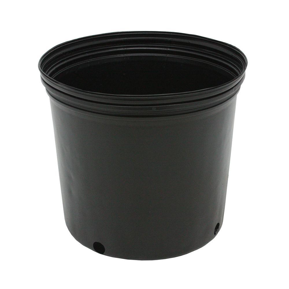 Hydroponics Organic 3 Gal Plastic Nursery Pots 11 36 L 10 Pack Hydroponics Organic 3 Gal Plastic