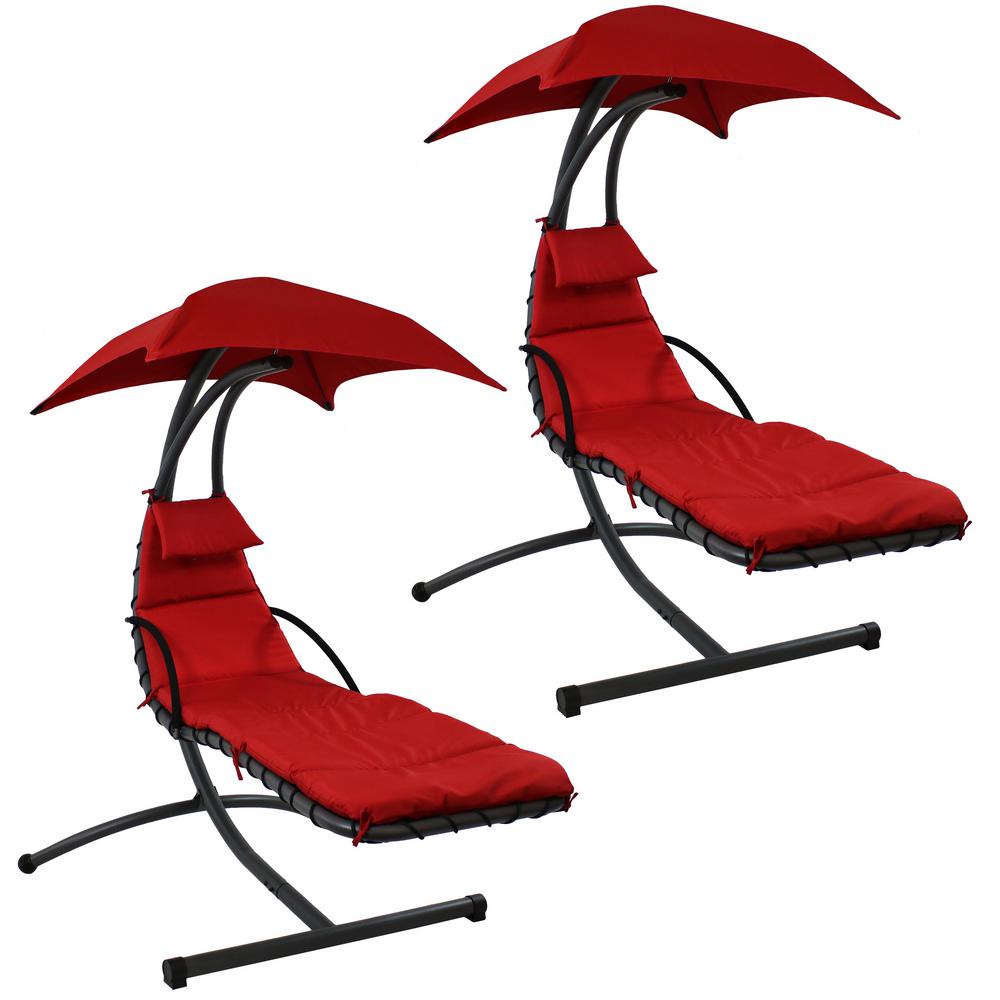 floating chair with umbrella