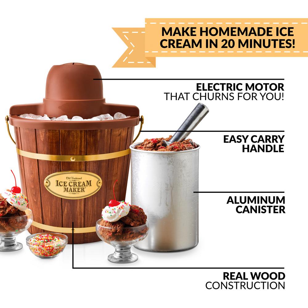 make ice cream electric ice cream maker