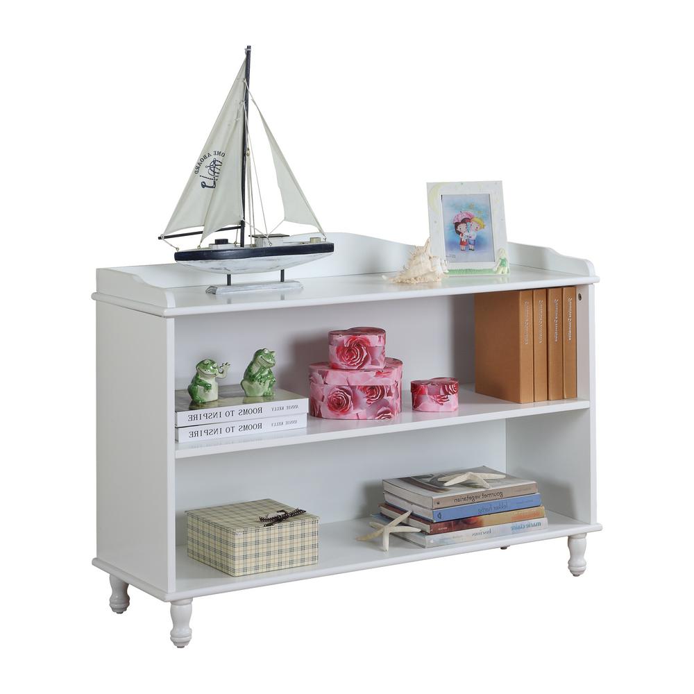 South Shore Tiara Pure White Kids Bookcase 10002 The Home Depot